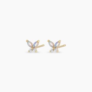 Gorjana Gold and Opalescent Earrings